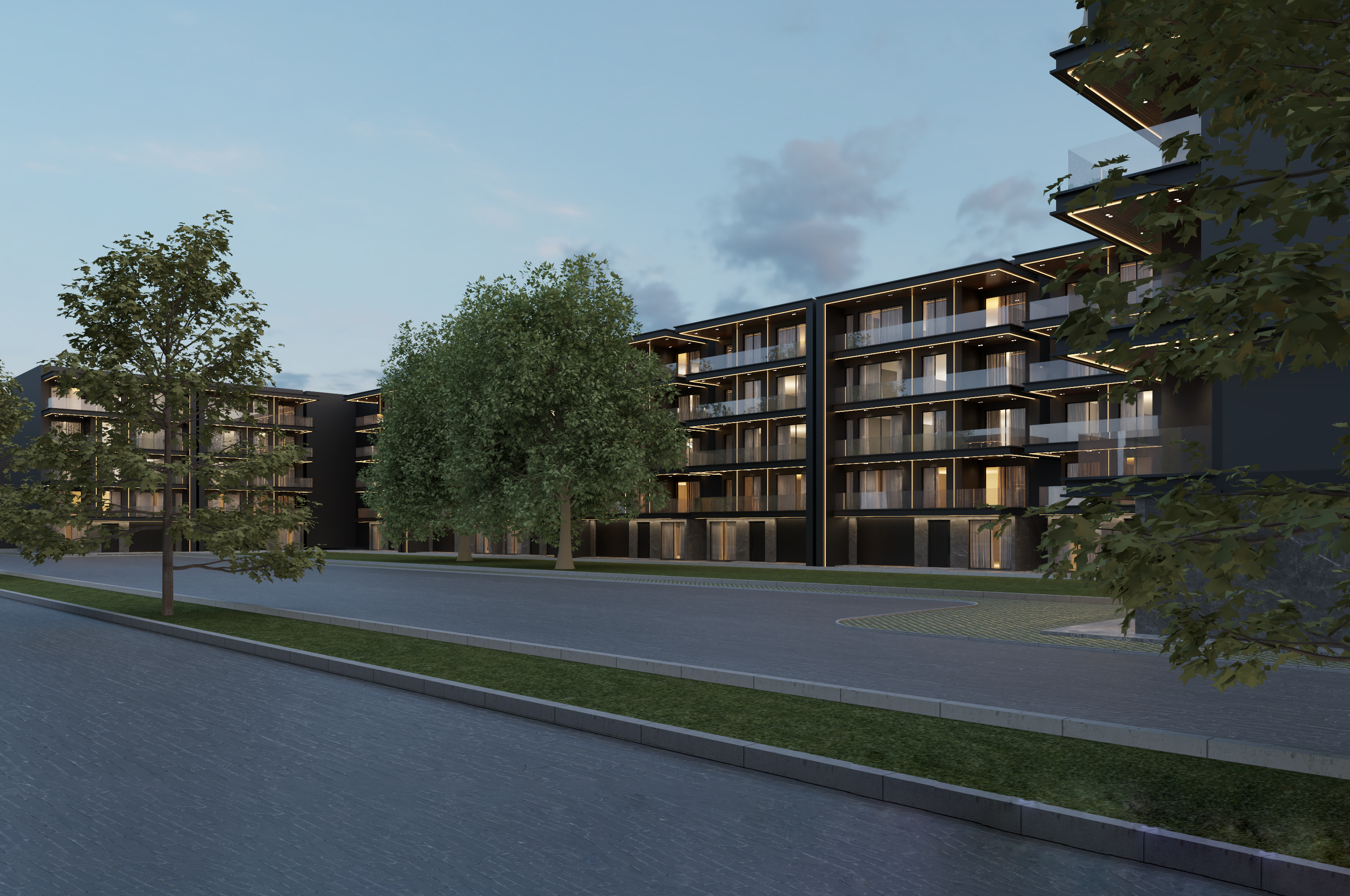 طراحی پروژه شهرک مسکونی قزاقستان