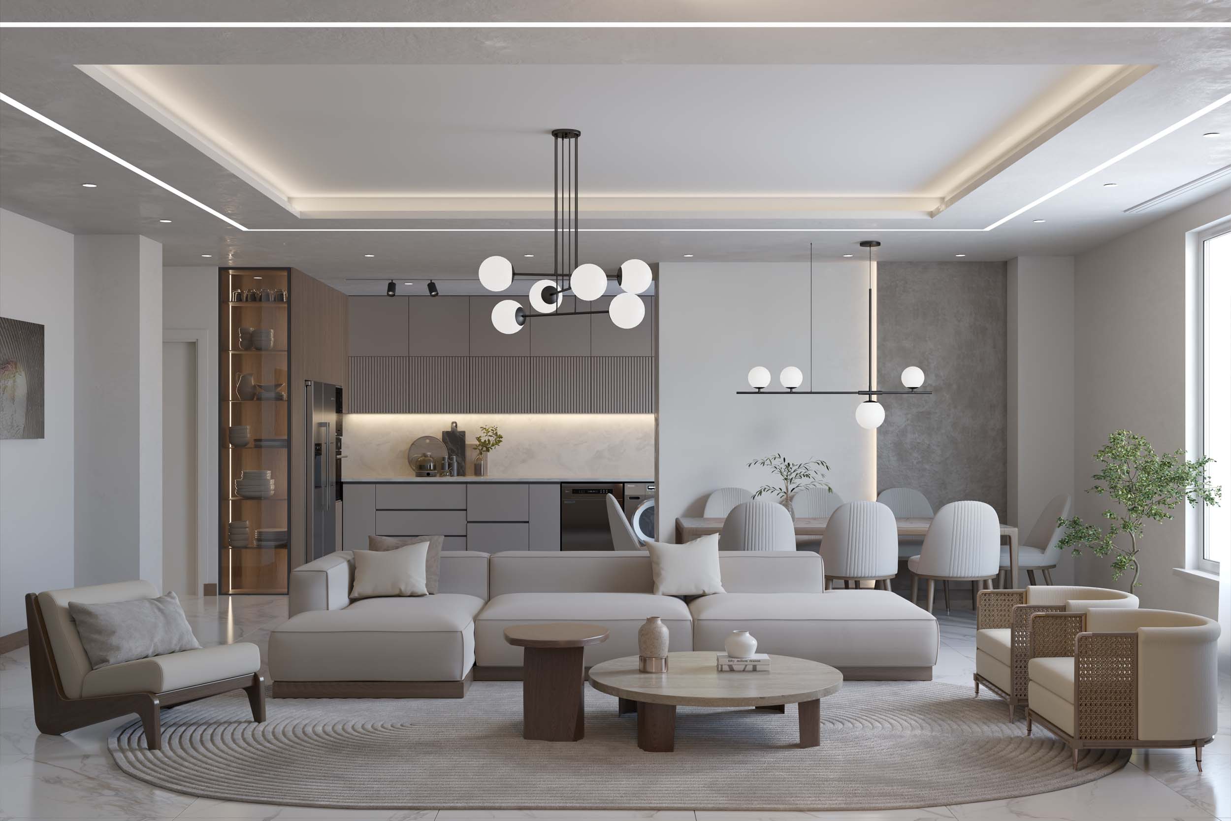 طراحی پروژه مسکونی سپید